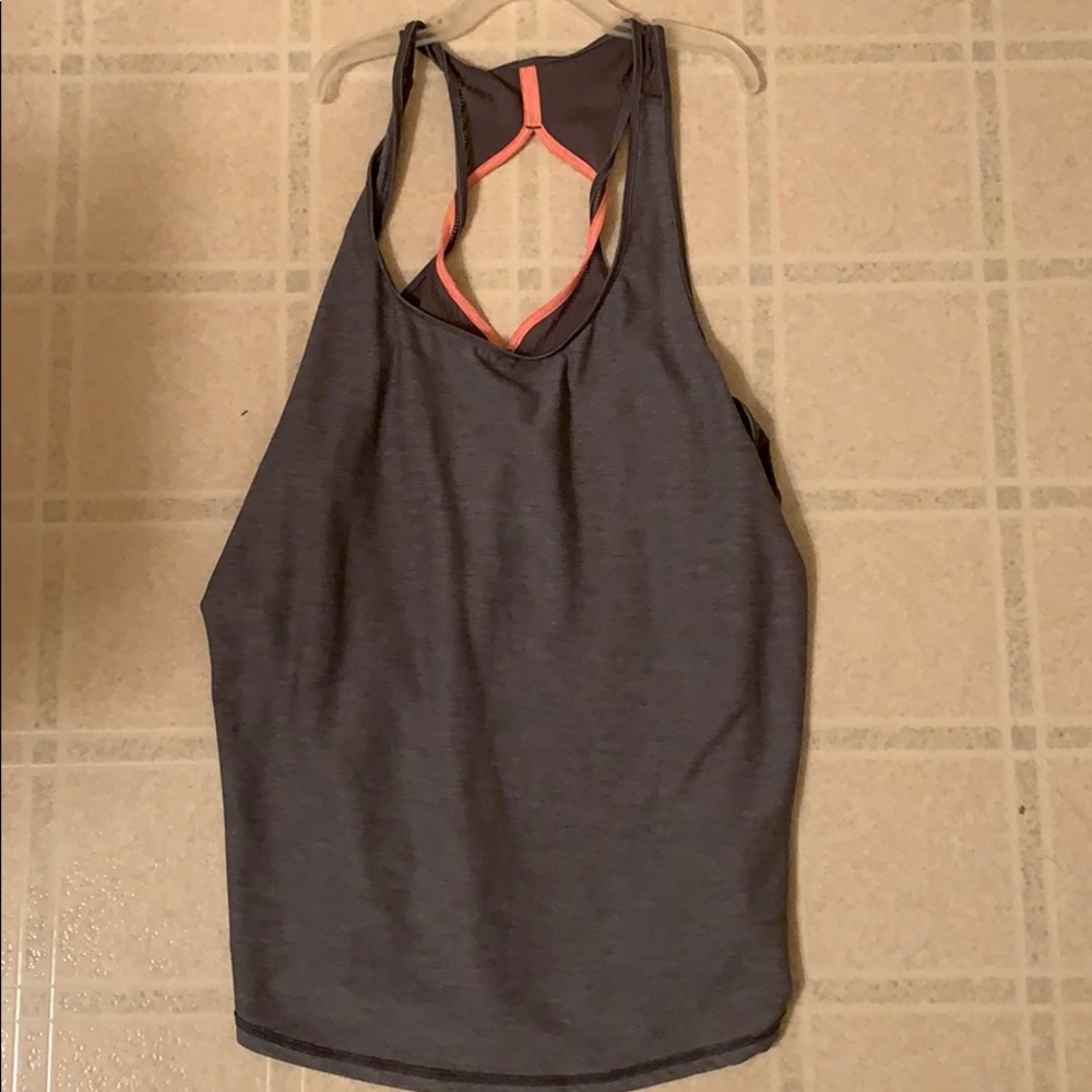 Gray Underarmor tank top